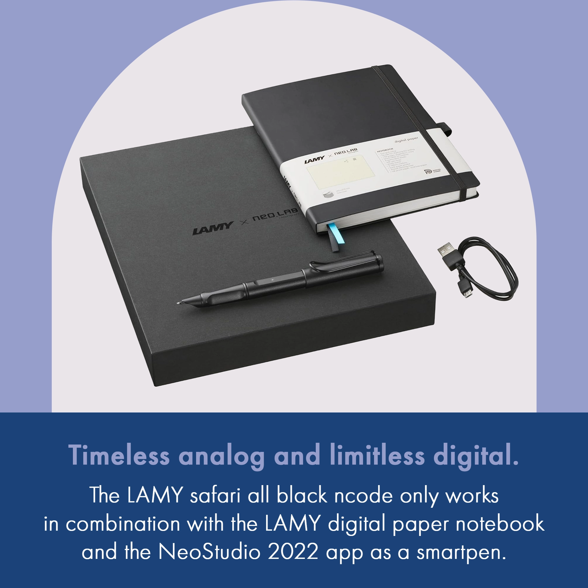 LAMY safari all black ncode Set - online kaufen | LAMY Shop
