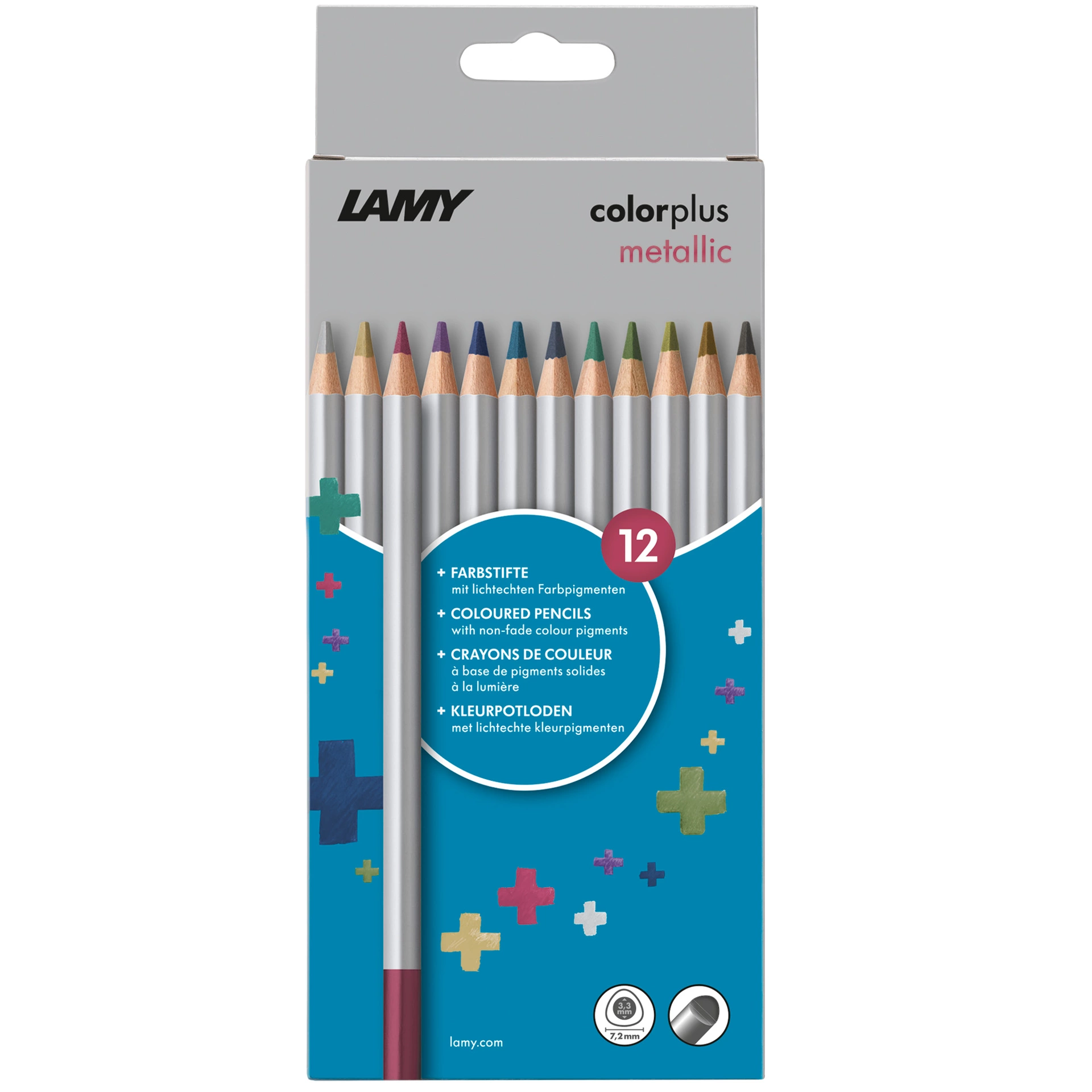 Farbstift colorplus metallic